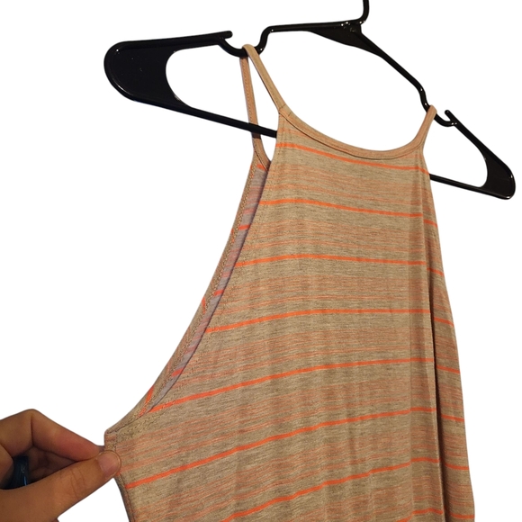 Buckle BKE Striped Pink Halter Tank Top Size Large - Picture 5 of 7